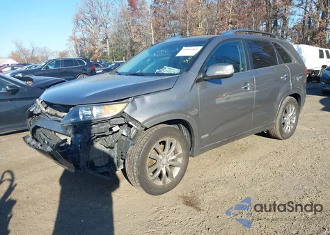 2013 Kia Sorento Sx V6 z USA, uszkodzony, nr VIN 5XYKWDA25DG325547